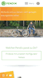 Mobile Screenshot of pendix.de